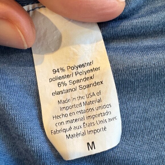 Beyond Yoga “Morning Light” Pullover in Blue, Size Medium - Picture 6 of 6